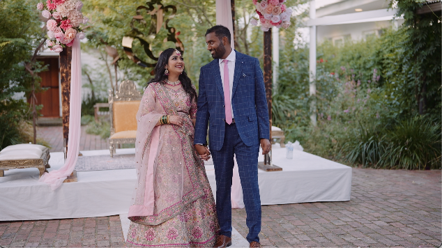 Aishwarya & Vinay Wedding Videography @ Potters Reception